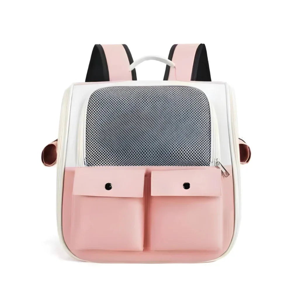 Outdoor Portable Large Capacity Pet Bag Transparent Backpack