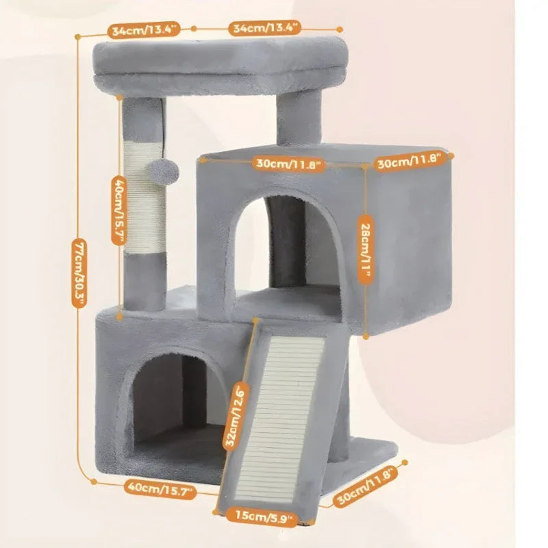 Creative Pet Household Sisal Cat Climbing Frame Cat Nest Toy