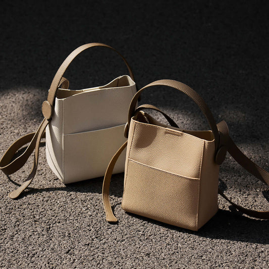 Alexa Daily Leather Bucket Bag-1