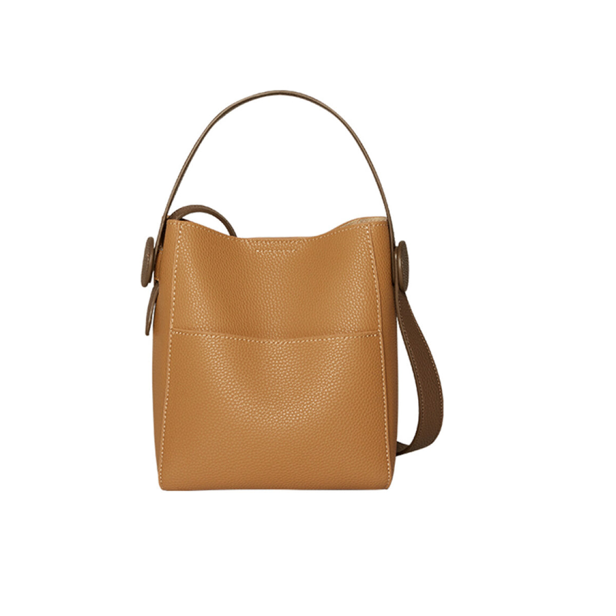 Alexa Daily Leather Bucket Bag-5