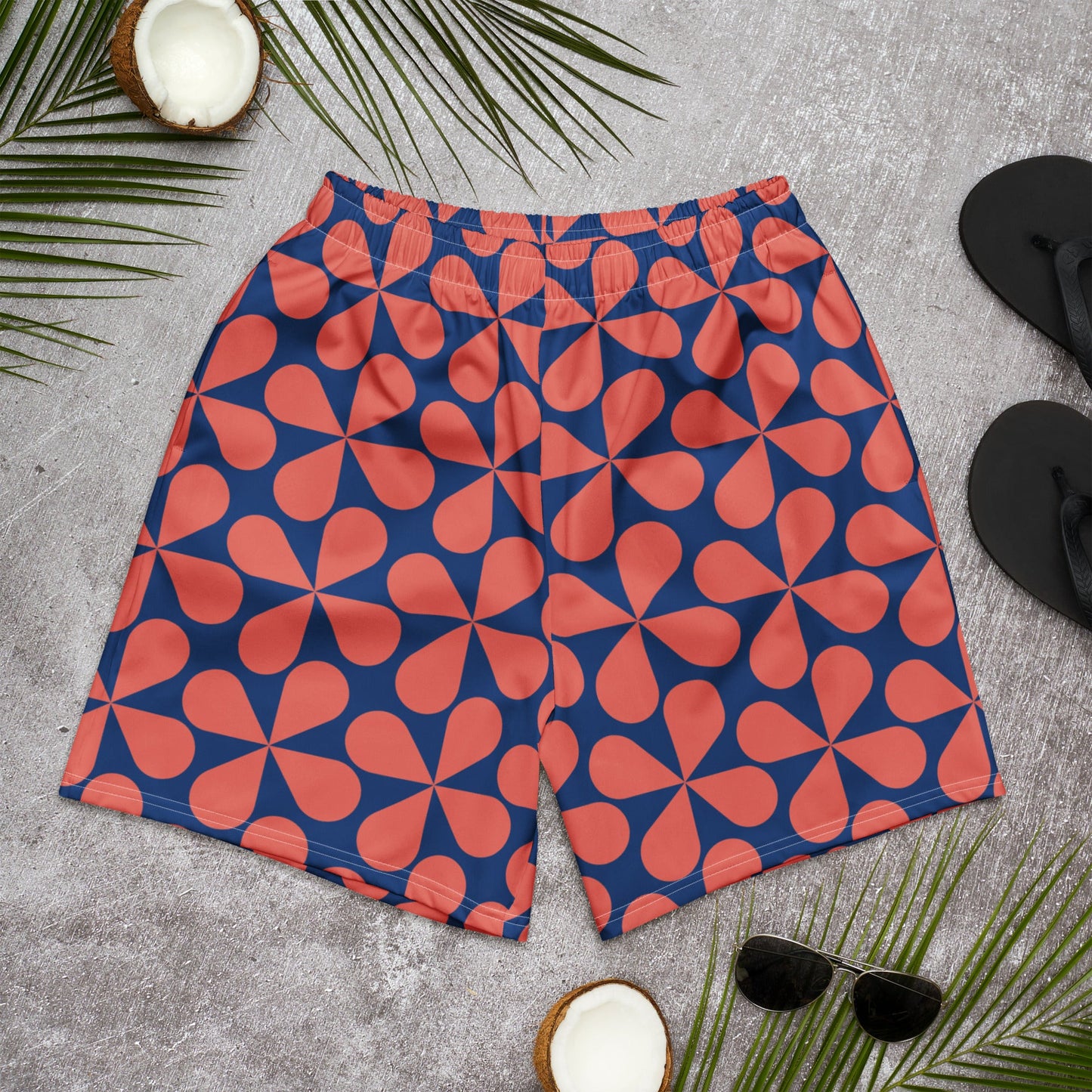 All-Over Print Unisex Athletic Long Shorts