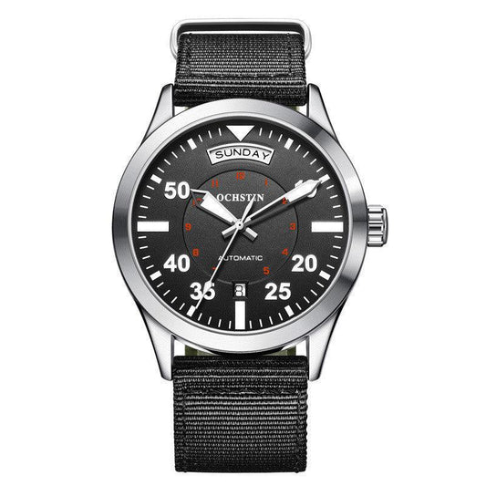 Automatic Mechanical Waterproof Nylon Strap Watch