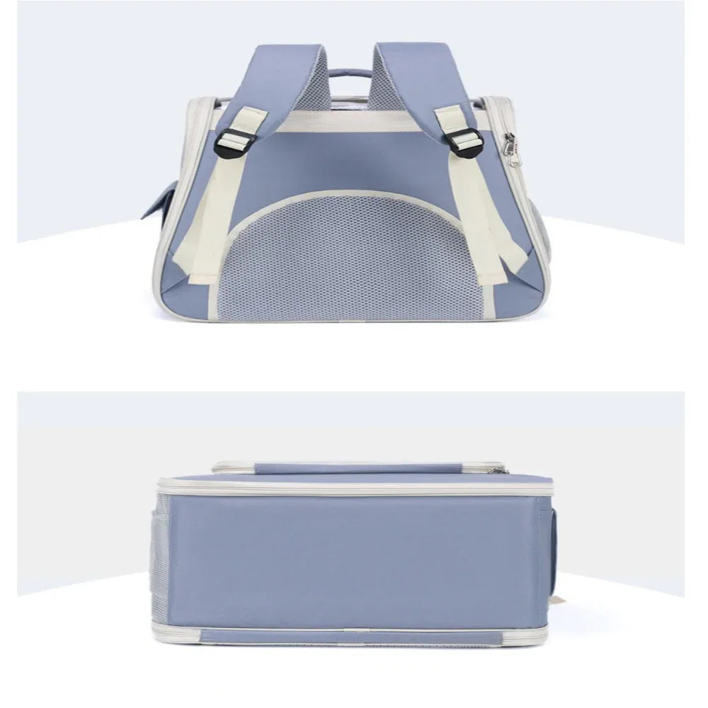 Dog Cat Bag Comfortable Breathable Ventilation Water Repellent And Dust-Proof Pet Backpack