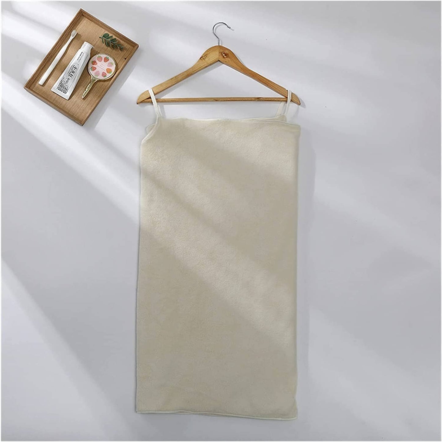 Bärbar korall Fleece handduk