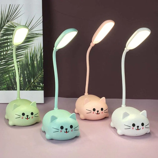 Schreibtischlampe Katze – süße LED-Leuchte für Kinderzimmer & Schreibtisch