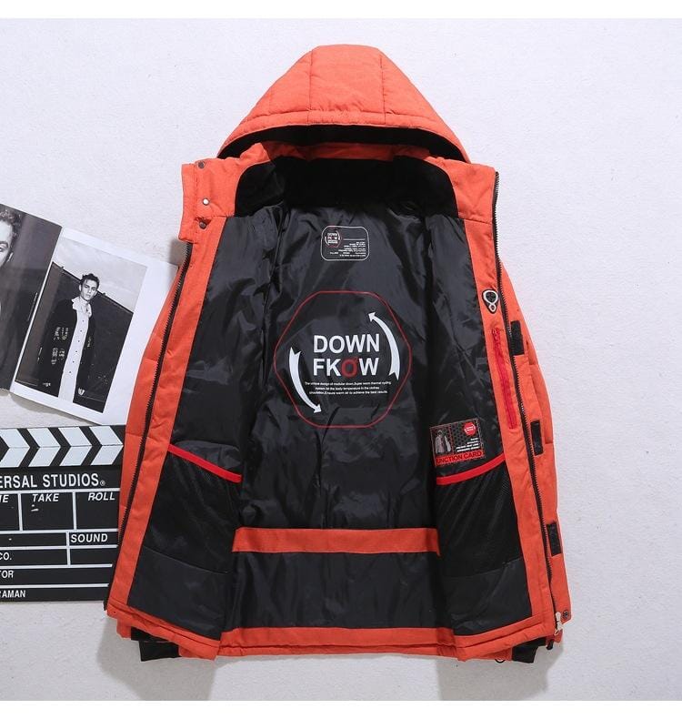 Brett® Cold Down Jacket – Vind- och Väderbeständig Dunjacka för Kalla Dagar