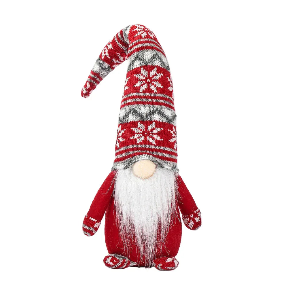 Christmas Decorations Faceless Dolls Window Decorations