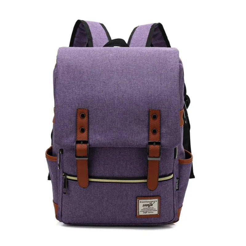 Canvas Unisex School Work Backpack