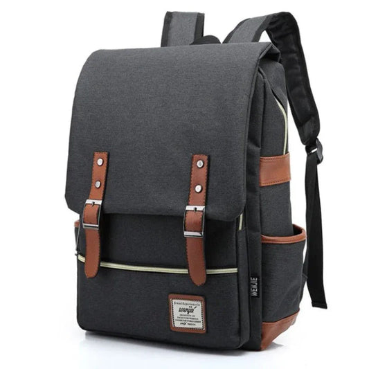 Canvas Unisex School Work Backpack
