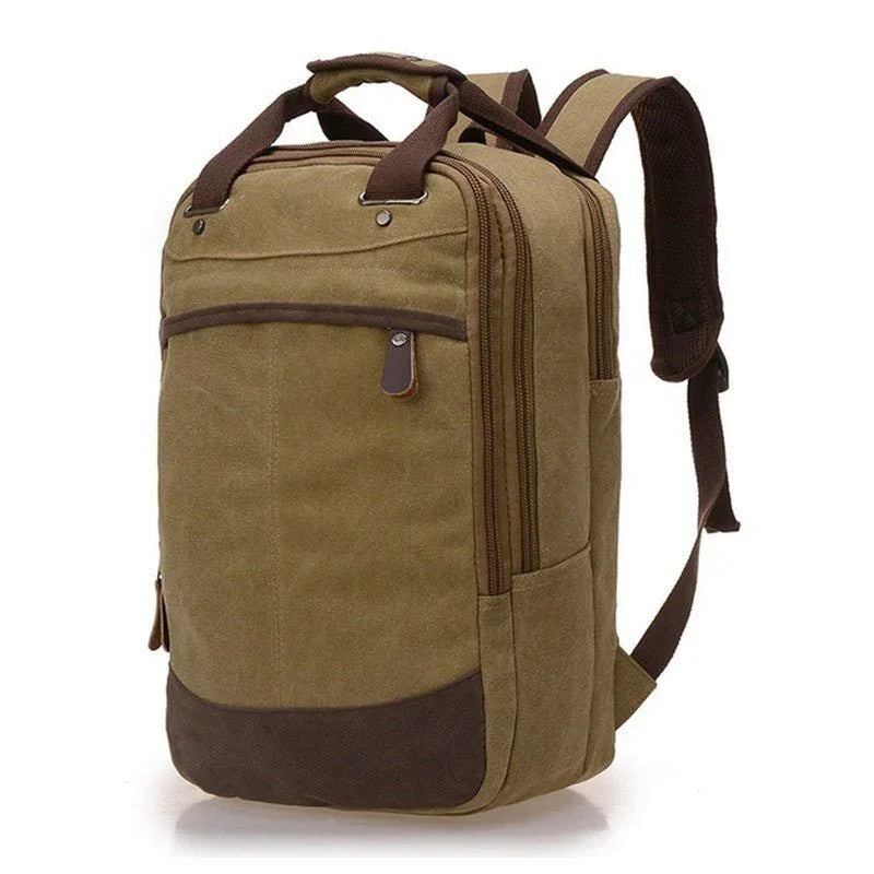 Casual Unisex Canvas Computer Backpack