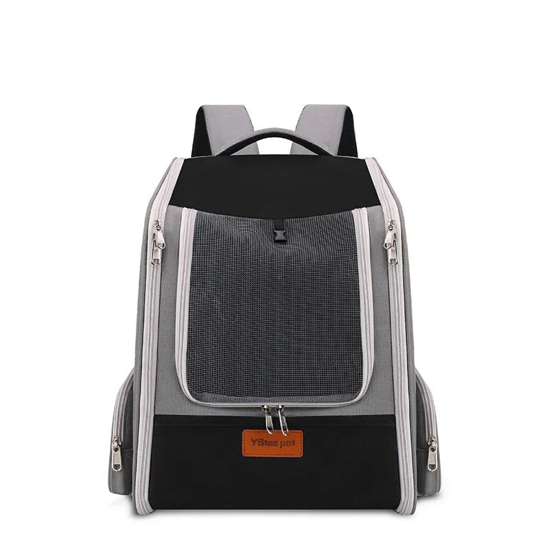 Expandable Breathable Comfortable Dog Cat Pet Backpack