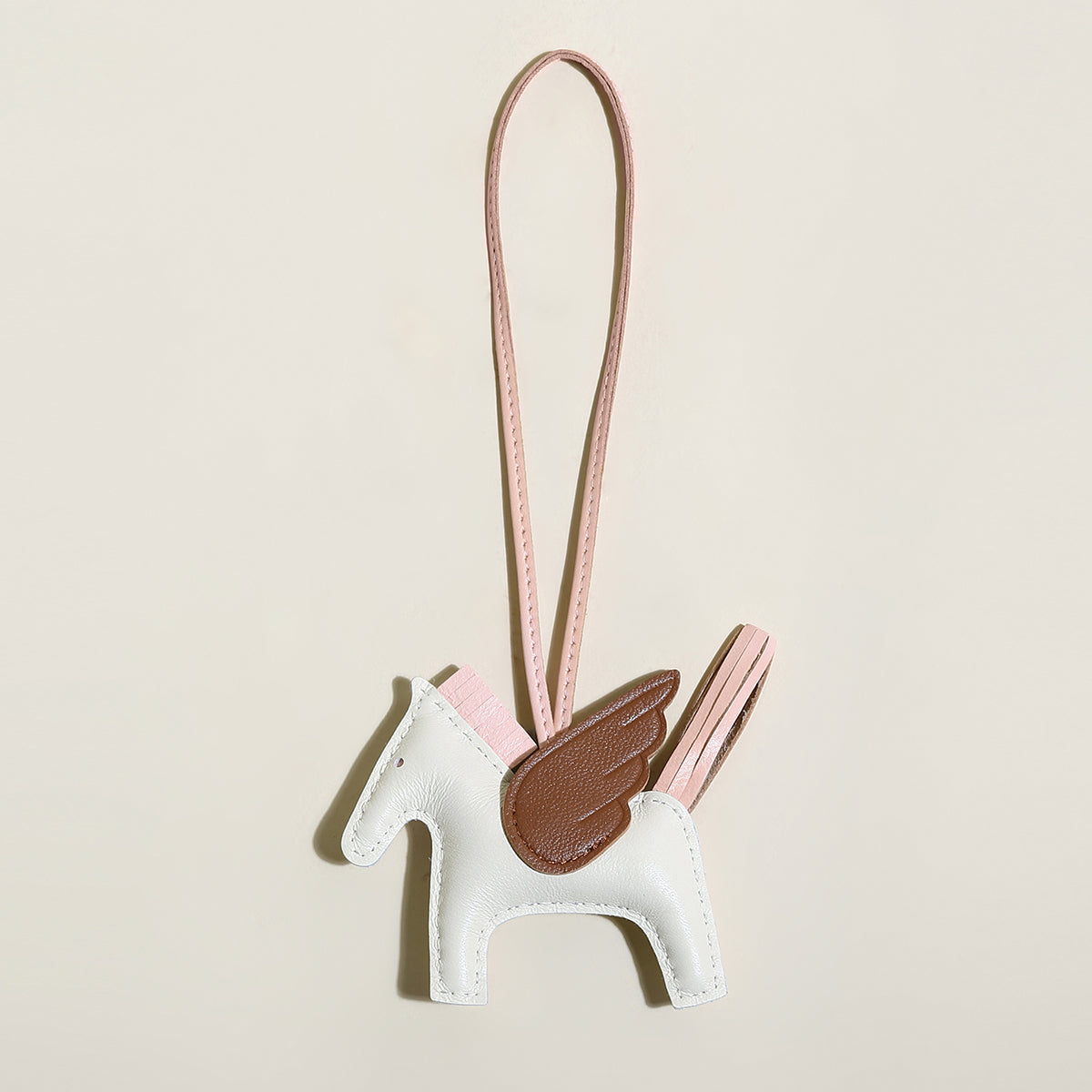 Equestrian Horse Leather Bag Charm-8