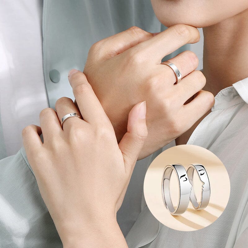 Infinity-ring Sterling Silver Parringar - Alla hjärtans dag Present