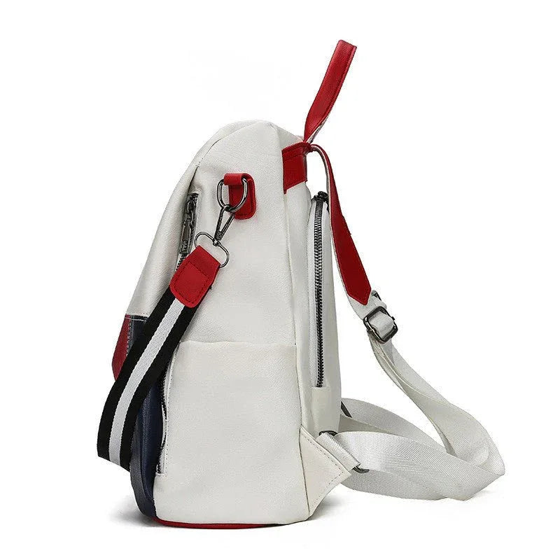 Ladies PU Leather Small Backpack For Women