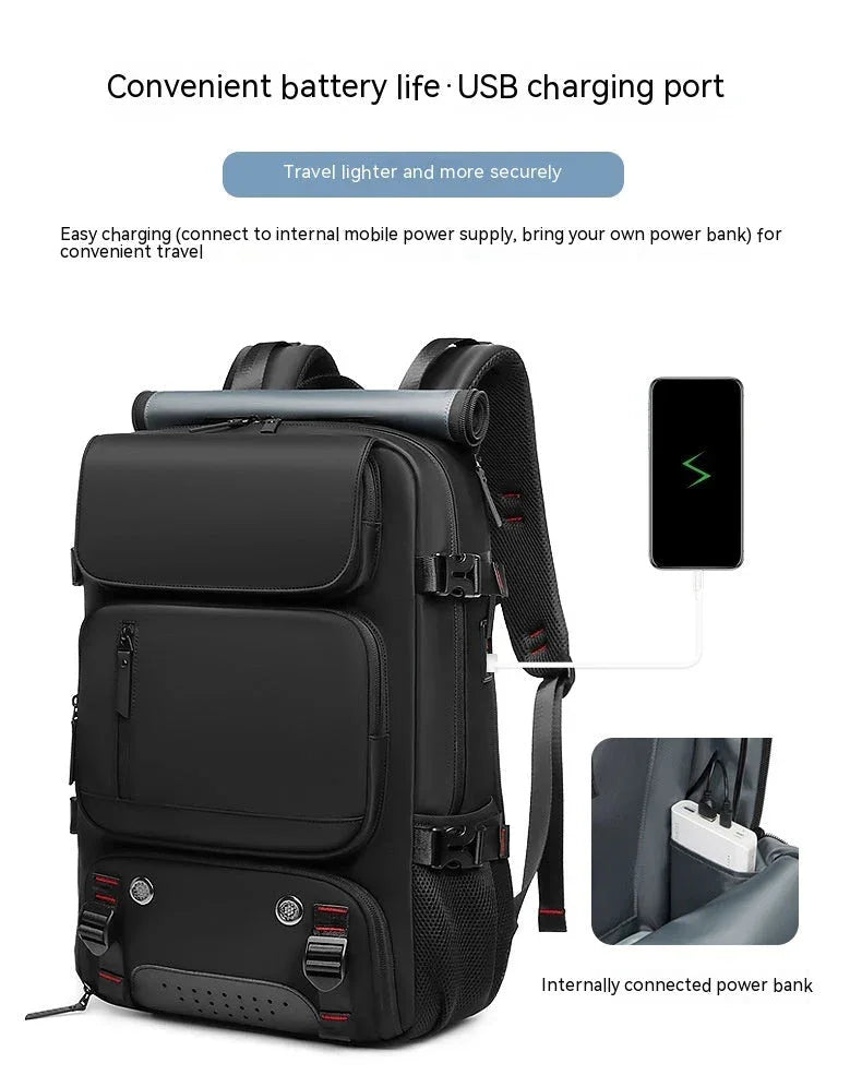 Large Capacity Waterproof Travel Bag Men's Backpack