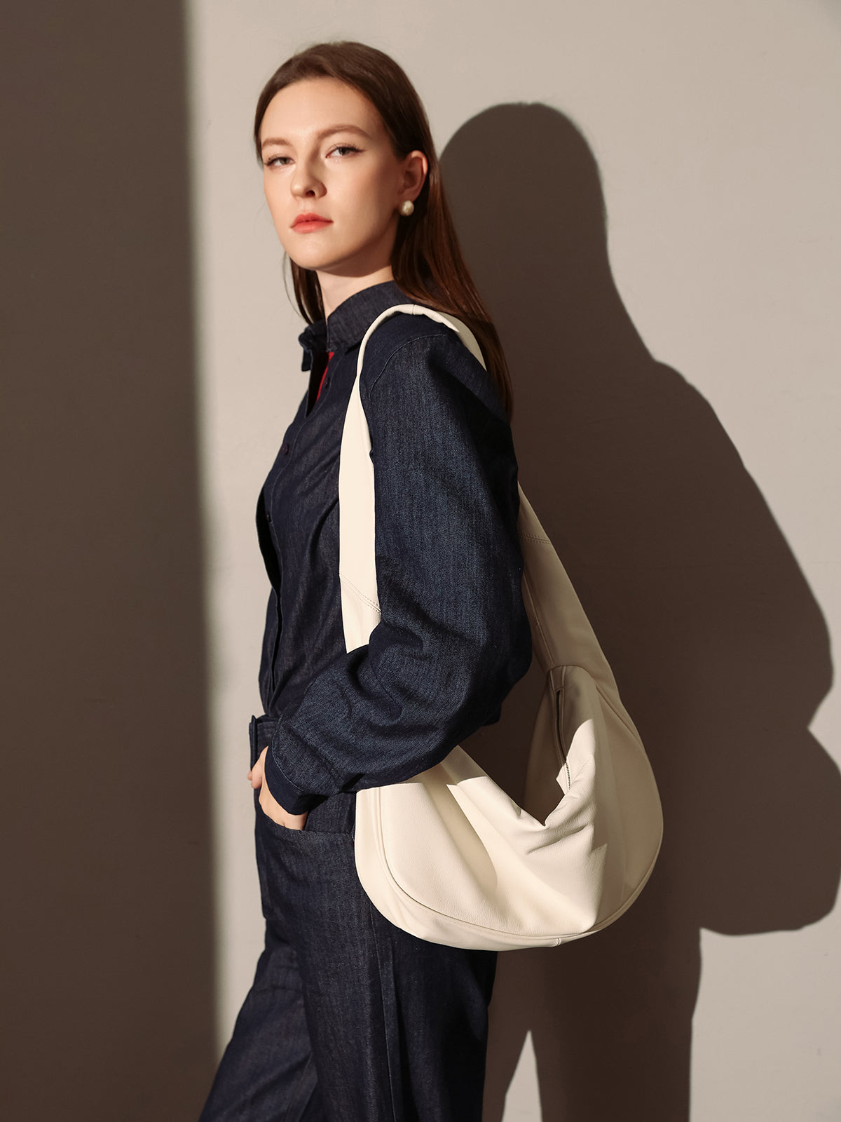 Large Waterproof Hobo Shoulder Bag-4