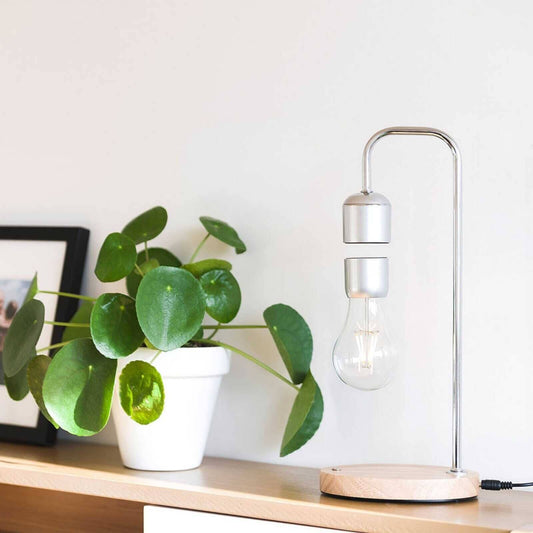 Schwebende Tischleuchte – LeviLamp™ Magnetische LED-Lampe mit kabellosem Laden