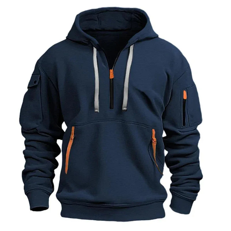 Men's Soft Comfortable Loose Fit Cotton Hoodie