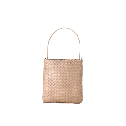 Mini Woven Lattice Tote Bag-0