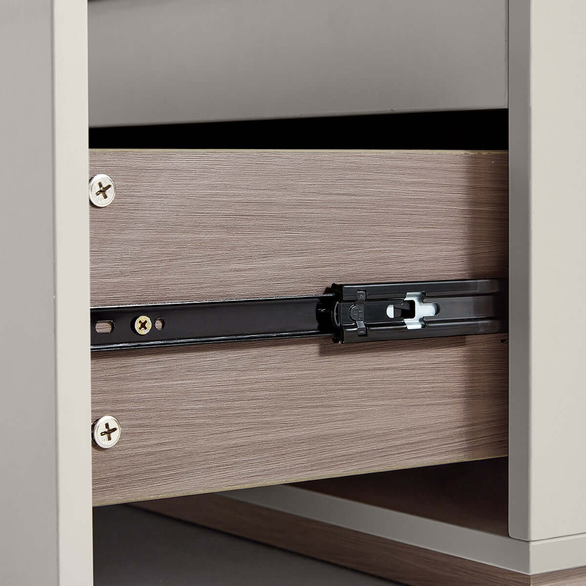 Modern Grey Coffee Table & Side Table Set-1