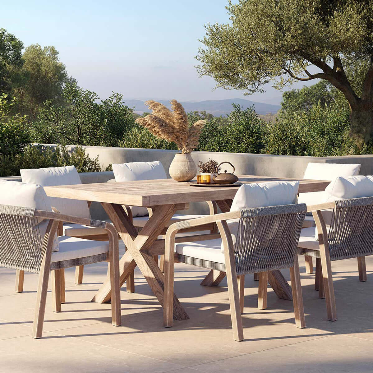 Monte Crossleg Long Table-0