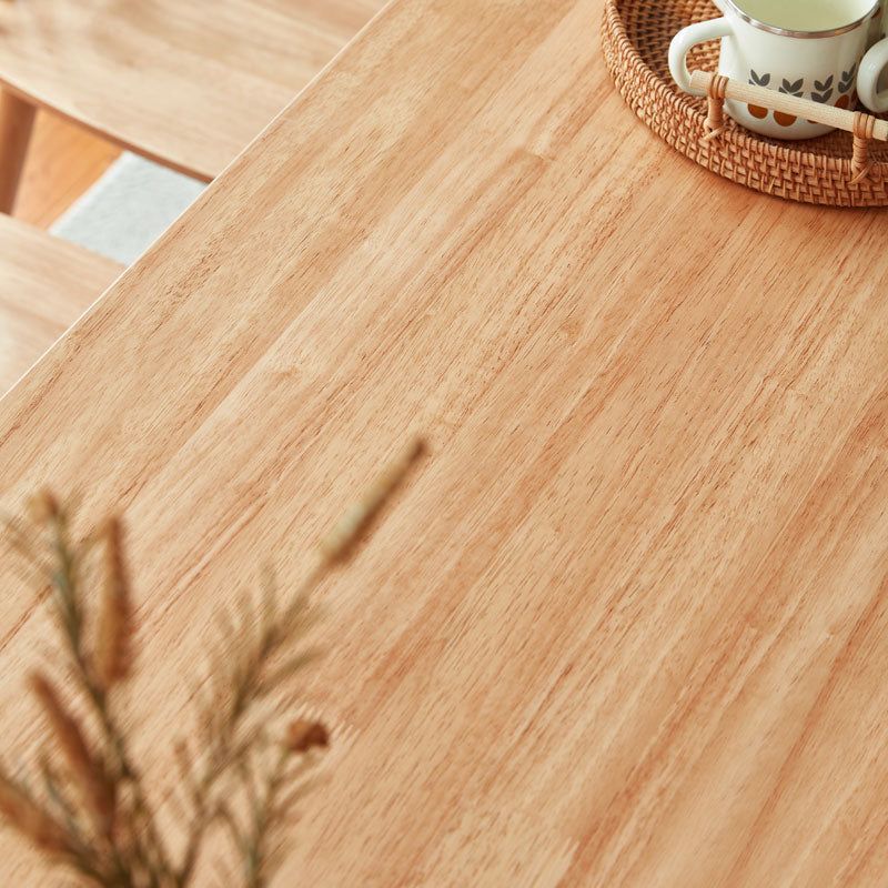 Organic Solid Wood Dining Table-2
