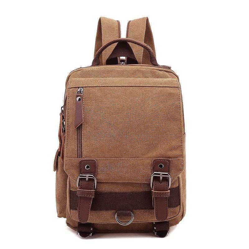 Outdoor Unisex Canvas Backpack