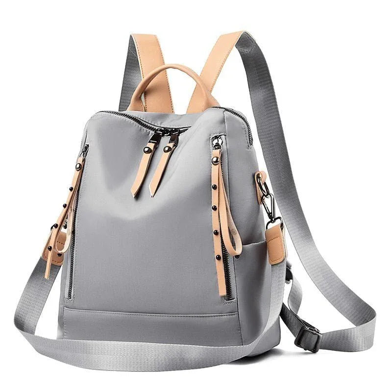 Oxford Cloth Bag Backpacks For Women With Detachable Shoulder Strap