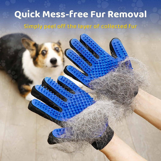 Fellpflegehandschuh für Hunde und Katzen