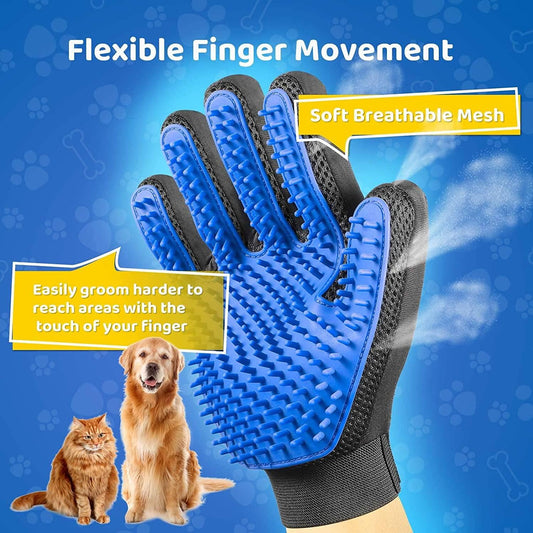 Fellpflegehandschuh für Hunde und Katzen