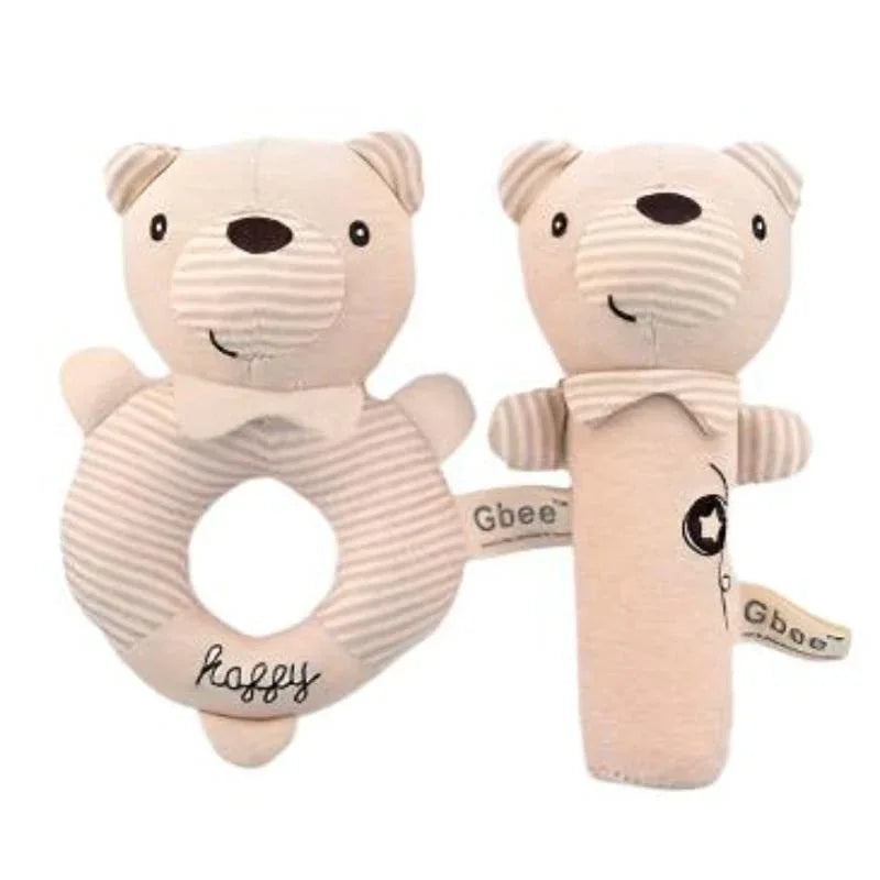 Plush Rattle Soothing Toys For Babies