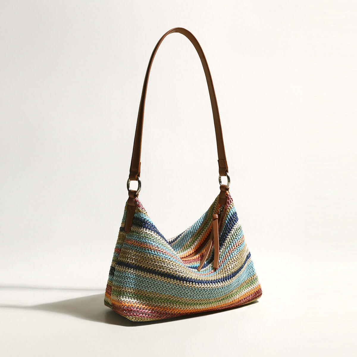 Rainbow Boho Shoulder Bag-1