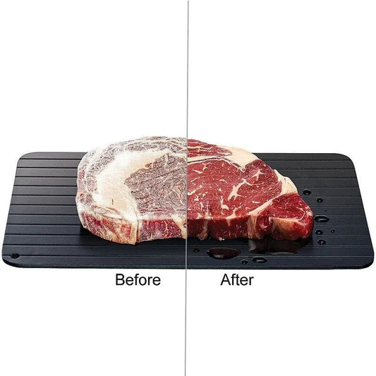 Schnelles Auftauen - Aluminium-Auftauplatte für Fleisch & Fisch