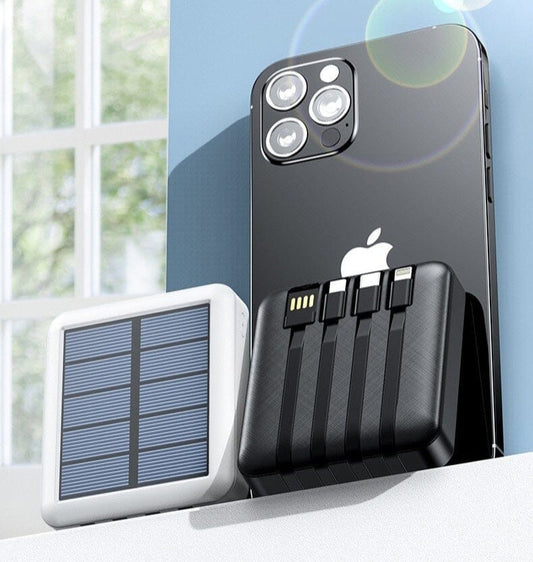 Solcell powerbank – ladda dina enheter med solenergi