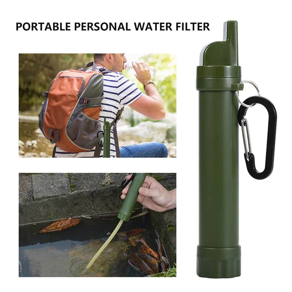 Survival Water Purifier Filter For Camping And Hiking