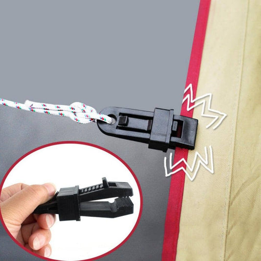 Tarp Clip 10er-Pack – Zusätzliche Befestigungspunkte für Zelte & Planen