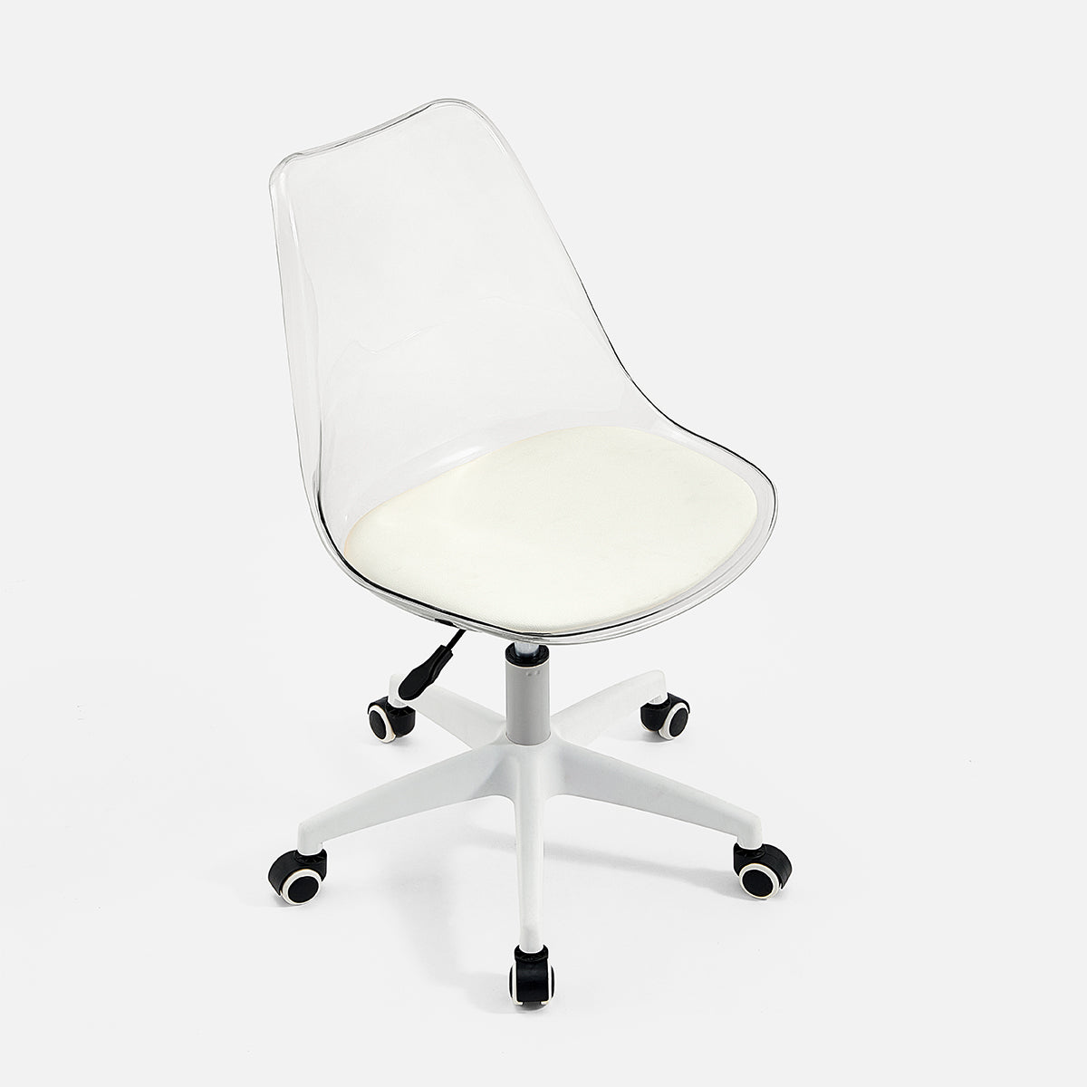 Transparent Ice White Chair-3