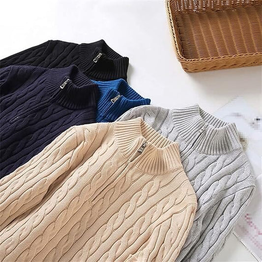 Pullover mit Reißverschluss