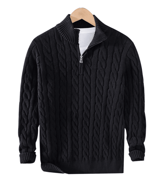 Pullover mit Reißverschluss