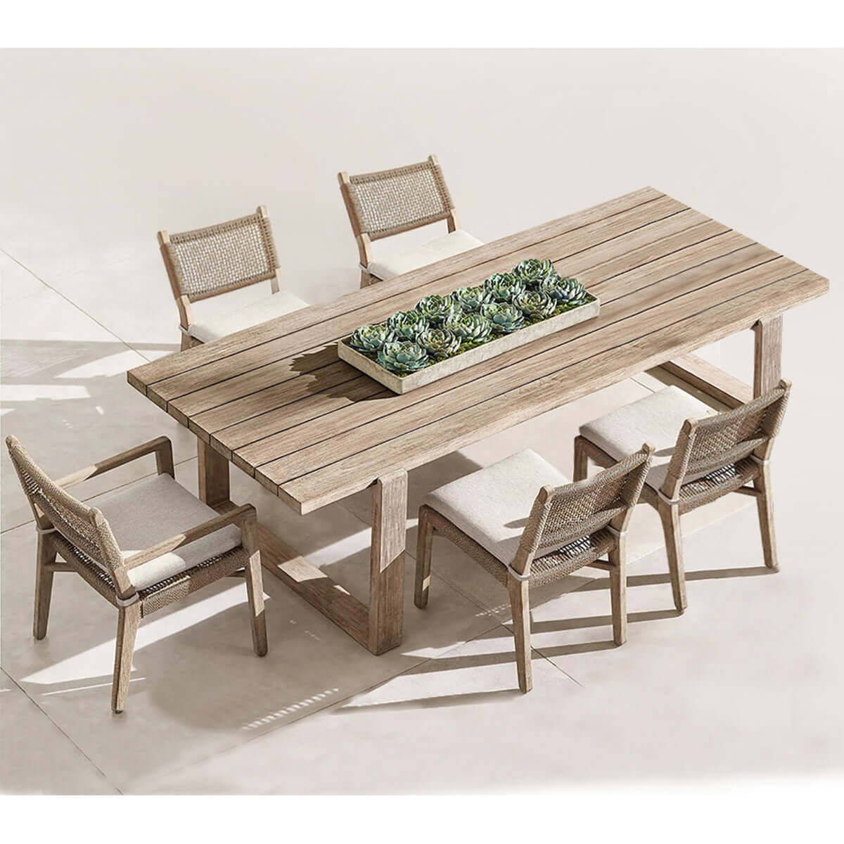 Valan Teak Woven Chair-0