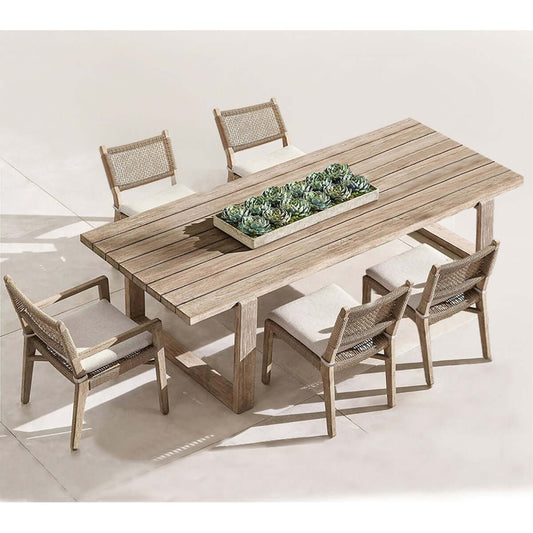 Valan Teak Woven Chair-0