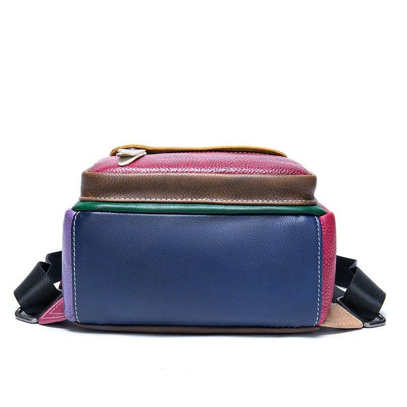 Women's Retro Vintage Leather Backpack